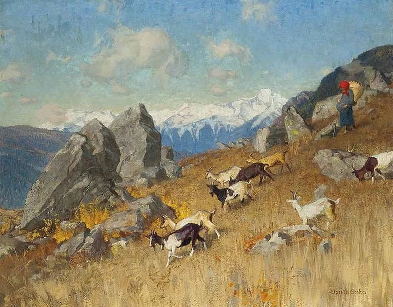 Adrian Scott Stokes - Passando al fresco